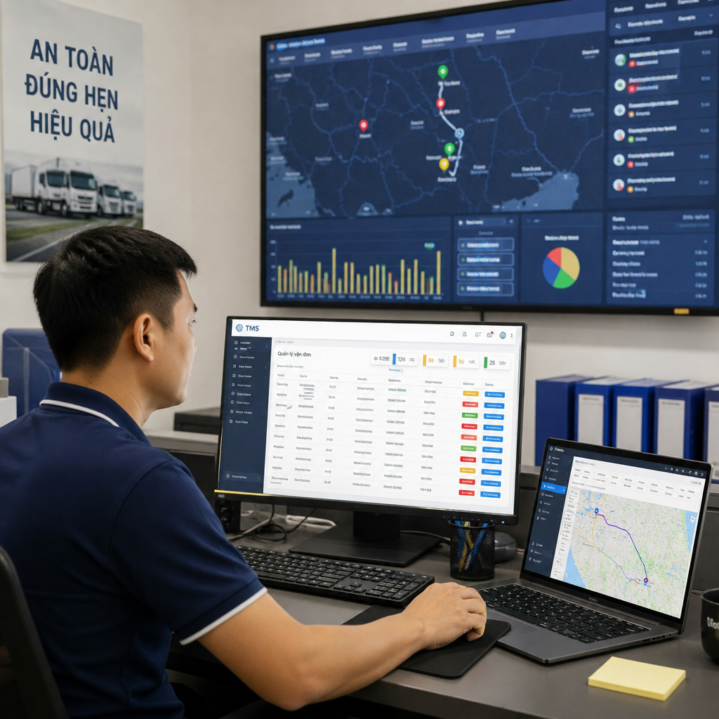 Vì Sao Doanh Nghiệp Vận Tải Nên Sử Dụng Phần Mềm TMS?