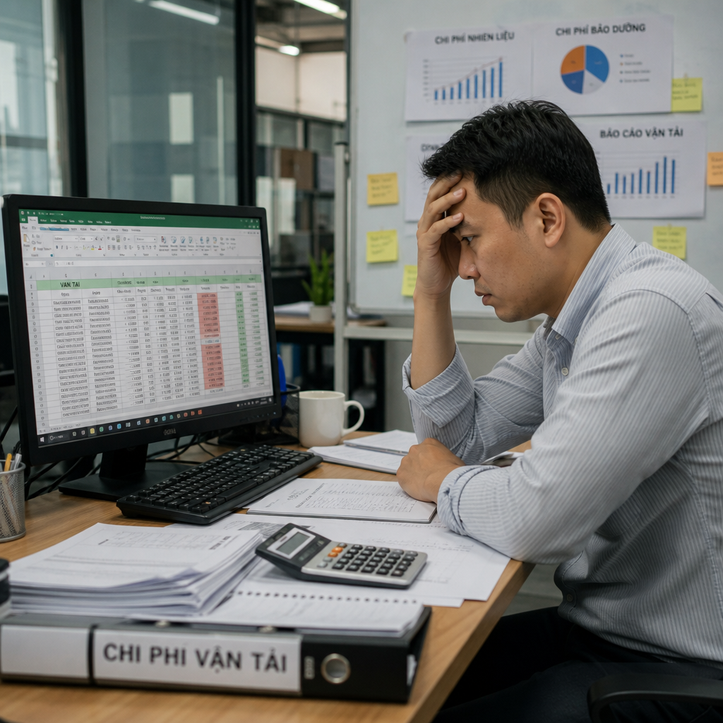 Quản Lý Vận Tải Bằng Excel Có Đang Khiến Doanh Nghiệp Thất Thoát Chi Phí?