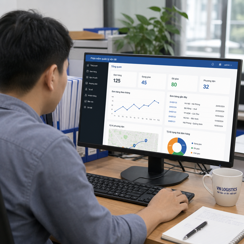 Phần Mềm Quản Lý Vận Tải Miễn Phí Là Gì? Có Thực Sự Phù Hợp Với Doanh Nghiệp?