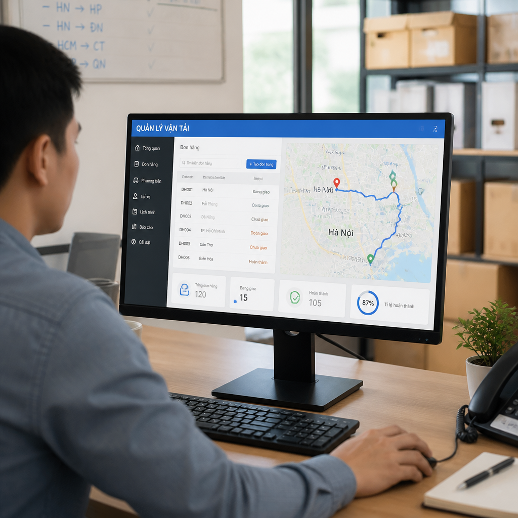 7 Lợi Ích Của Phần Mềm Quản Lý Vận Tải Miễn Phí Cho Doanh Nghiệp Nhỏ