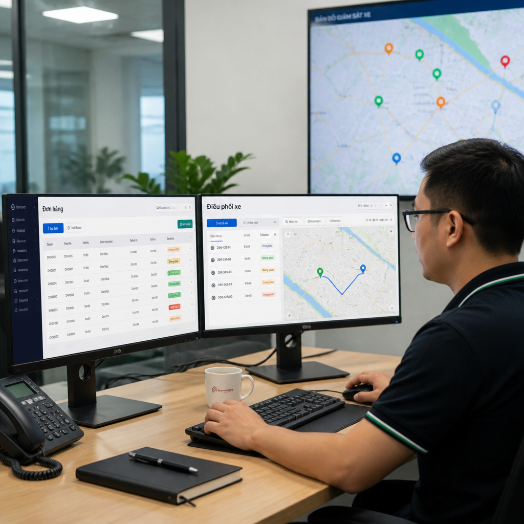 Phần Mềm Quản Lý Vận Tải Miễn Phí Có Quản Lý Được Đơn Hàng Và Điều Phối Xe Không?