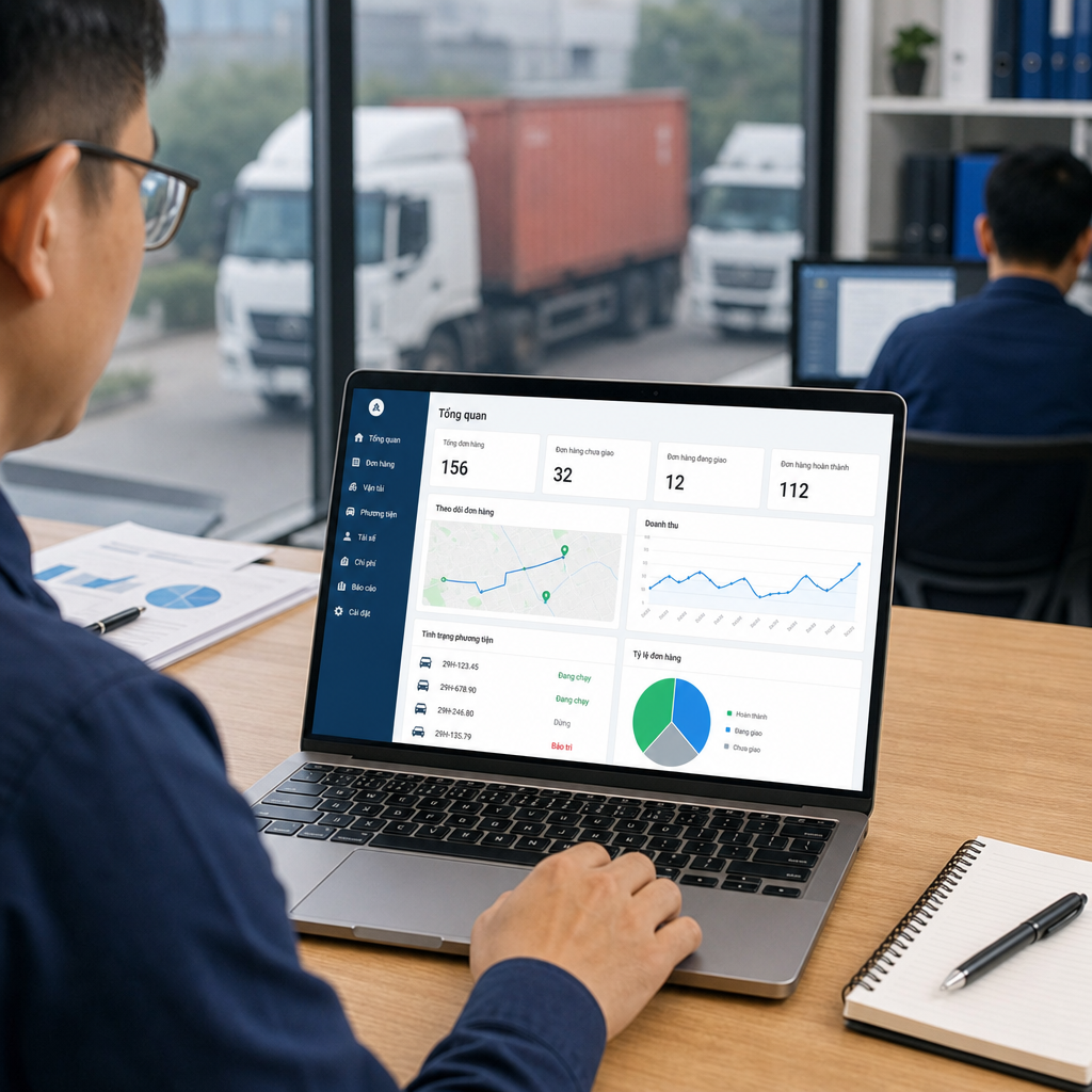 Phần Mềm Quản Lý Vận Tải Miễn Phí: Giải Pháp Bắt Đầu Số Hóa Quản Lý Đội Xe