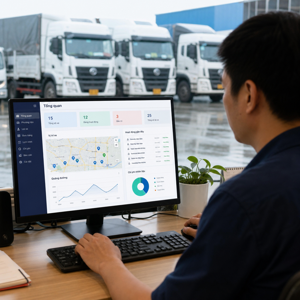 Phần Mềm Quản Lý Vận Tải Miễn Phí: Giải Pháp Bắt Đầu Số Hóa Quản Lý Đội Xe