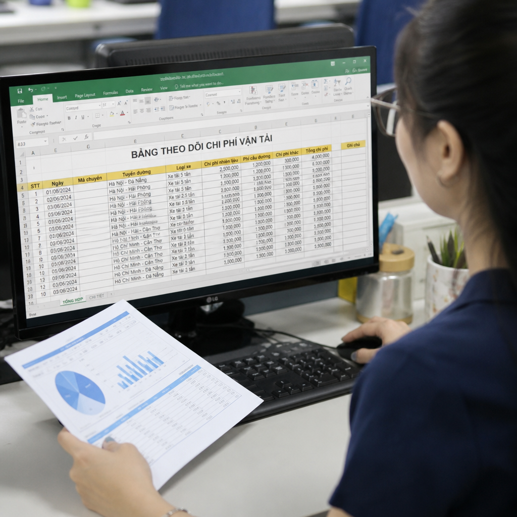 10 Lợi Ích Khi Quản Lý Vận Tải Bằng Excel Đúng Cách