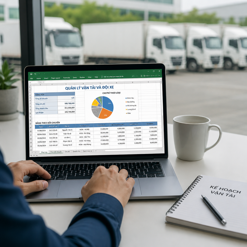 20 Công Thức Excel Hữu Ích Trong Quản Lý Vận Tải Và Đội Xe